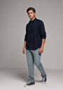 thumb-Afficher les détails de 067 Jack Pantalon    En Jean Regular Fit Homme