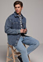 thumb-Afficher les détails de 041 Danny Pantalon    En Jean Slim Fit Homme
