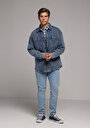 thumb-Afficher les détails de 041 Danny Pantalon    En Jean Slim Fit Homme