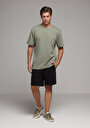thumb-Afficher les détails de T-shirt À Manches Courtes Vert Comfort Fit Droit Homme