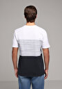 thumb-Afficher les détails de T-shirt À Manches Courtes Marine Regular Fit Rayé Homme