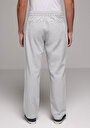 thumb-Afficher les détails de Pantalon Gris Straight Leg Medium Rise En Sergé Regular Fit Homme