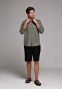 thumb-Afficher les détails de Short Noir Regular Fit Homme