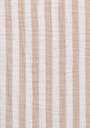 thumb-Afficher les détails de Chemise À Manches Longues Beige Relaxed Fit Rayé Mousseline Homme