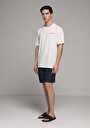 thumb-Afficher les détails de Short De Bain Marine Slim Fit Doublé Homme