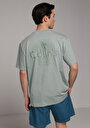 thumb-Afficher les détails de T-shirt À Manches Courtes Vert Comfort Fit Droit Homme