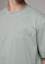 thumb-Afficher les détails de T-shirt À Manches Courtes Vert Comfort Fit Droit Homme
