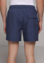 thumb-Afficher les détails de Short De Bain Bleu Slim Fit Doublé Homme