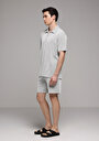thumb-Afficher les détails de Short Gris Regular Fit Homme