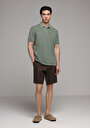 thumb-Afficher les détails de Short Marron Regular Fit Homme