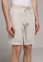 thumb-Afficher les détails de Short Blanc Regular Fit Homme