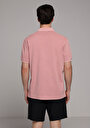 thumb-Afficher les détails de T-shirt Polo À Manches Courtes Rose Droit Regular Fit Homme
