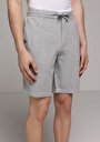thumb-Afficher les détails de Short Gris Regular Fit Homme