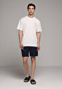 thumb-Afficher les détails de Short De Bain Marine Slim Fit Doublé Homme
