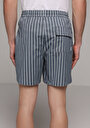 thumb-Afficher les détails de Short De Bain Bleu Regular Fit Doublé Homme