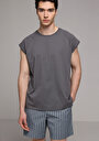 thumb-Afficher les détails de Athlète Anthracite Boxy Fit Homme