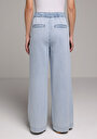 thumb-Afficher les détails de 982 Mely Pantalon    En Jean Loose Fit Femme