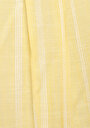thumb-Afficher les détails de Chemise À Manches Longues Jaune Boyfriend Fit Rayé Ratière Femme