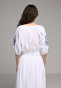 thumb-Afficher les détails de Chemise À Manches Longues Blanc Fashion Fit Jakarli Uni Femme