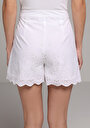 thumb-Afficher les détails de Short Blanc Regular Fit Femme