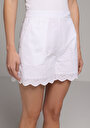 thumb-Afficher les détails de Short Blanc Regular Fit Femme