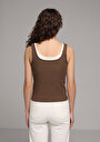 thumb-Afficher les détails de Athlète Marron Slim Fit Femme