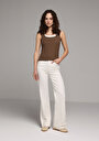 thumb-Afficher les détails de Athlète Marron Slim Fit Femme