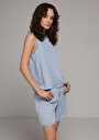 thumb-Afficher les détails de Chemise À Manches Courtes  Droit Regular Fit Femme