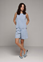 thumb-Afficher les détails de Chemise À Manches Courtes  Droit Regular Fit Femme