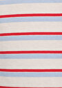 thumb-Afficher les détails de T-shirt À Manches Courtes Multicolou Regular Fit Rayé Femme