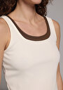 thumb-Afficher les détails de Athlète Ecru Slim Fit Femme