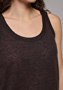 thumb-Afficher les détails de Athlète Marron Slim Fit Femme