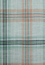 thumb-Afficher les détails de Chemise À Manches Longues Vert Boyfriend Fit Plaid Popeline Femme
