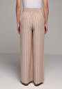 thumb-Afficher les détails de Pantalon  Straight Leg High Rise En Uni Regular Fit Femme