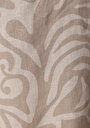thumb-Afficher les détails de Pantalon Beige Straight Leg High Rise En Uni Regular Fit Femme