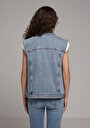 thumb-Afficher les détails de Gilet  Oversize Fit Femme
