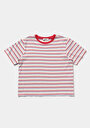 thumb-Afficher les détails de T-shirt À Manches Courtes Multicolou Regular Fit Rayé Femme