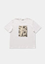 thumb-Afficher les détails de T-shirt À Manches Courtes Blanc Regular Fit Imprimé Femme