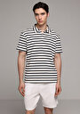 thumb-Afficher les détails de Short Blanc Relaxed Fit Homme