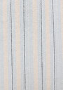 thumb-Afficher les détails de Chemise À Manches Longues Bleu Relaxed Fit Rayé Lin Homme