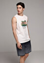 thumb-Afficher les détails de Short De Bain Marine Slim Fit Doublé Homme