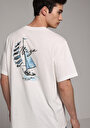 thumb-Afficher les détails de T-shirt À Manches Courtes Blanc Comfort Fit Droit Homme