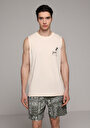thumb-Afficher les détails de Athlète Beige Regular Fit Homme