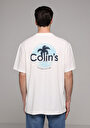 thumb-Afficher les détails de T-shirt À Manches Courtes Blanc Comfort Fit Droit Homme