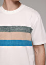 thumb-Afficher les détails de T-shirt À Manches Courtes Blanc Regular Fit Droit Homme