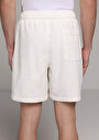 thumb-Afficher les détails de Short Blanc Relaxed Fit Homme