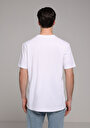 thumb-Afficher les détails de T-shirt À Manches Courtes Blanc Regular Fit Droit Homme