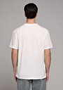 thumb-Afficher les détails de T-shirt À Manches Courtes Blanc Regular Fit Droit Homme