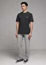 thumb-Afficher les détails de T-shirt À Manches Courtes Anthracite Regular Fit Droit Homme