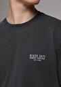 thumb-Afficher les détails de T-shirt À Manches Courtes Anthracite Regular Fit Droit Homme